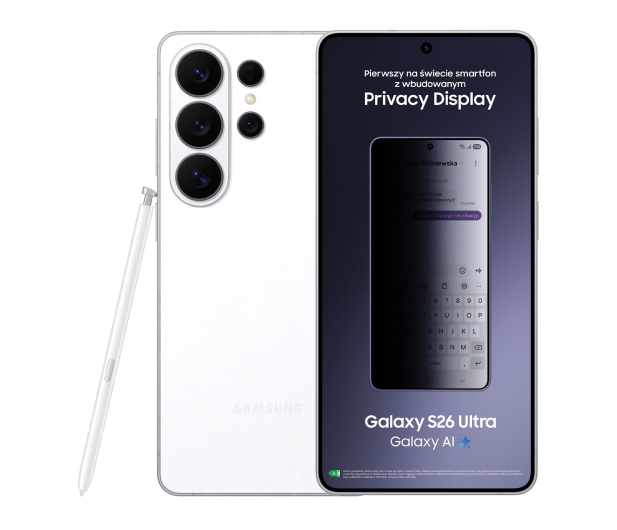 SAMSUNG GALAXY S26 ULTRA 16/1TB Biały - 1486491 - zdjęcie 2